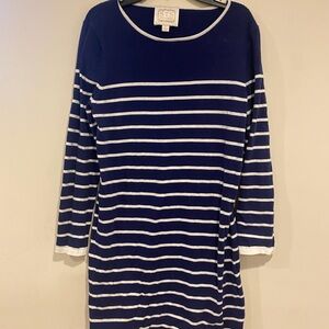 Sail to Sable Navy and White Dress